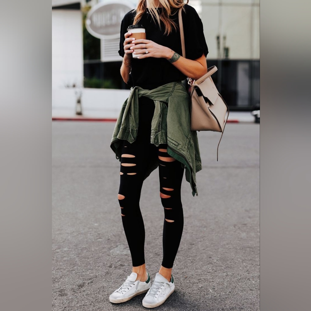 Alo Ripped Warrior Leggings